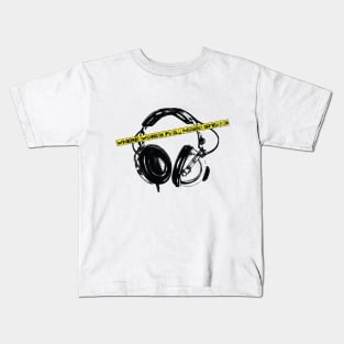 headphone Kids T-Shirt